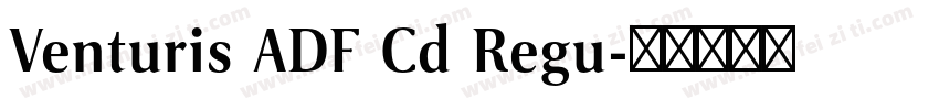 Venturis ADF Cd Regu字体转换